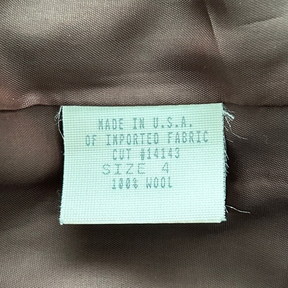 Breeches Vintage Plaid Wool Blazer Jacket (4) - Picture 11 of 13